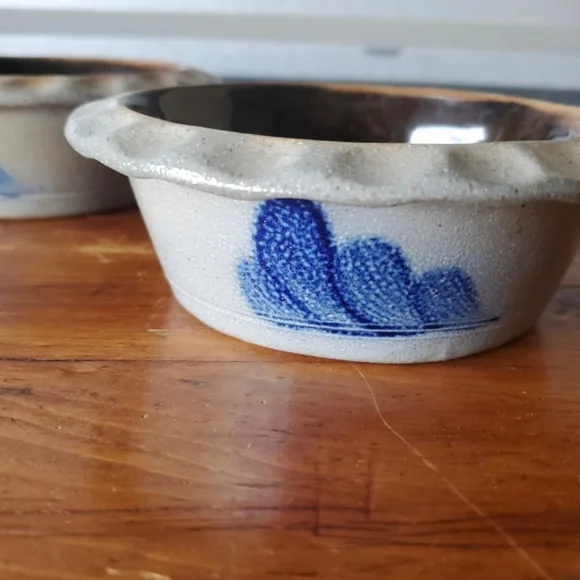 *SOLD* Beautiful! Set Of 4 Vintage Rowe Pottery Works Apple Bakers 🍎 - Picture 2 of 6